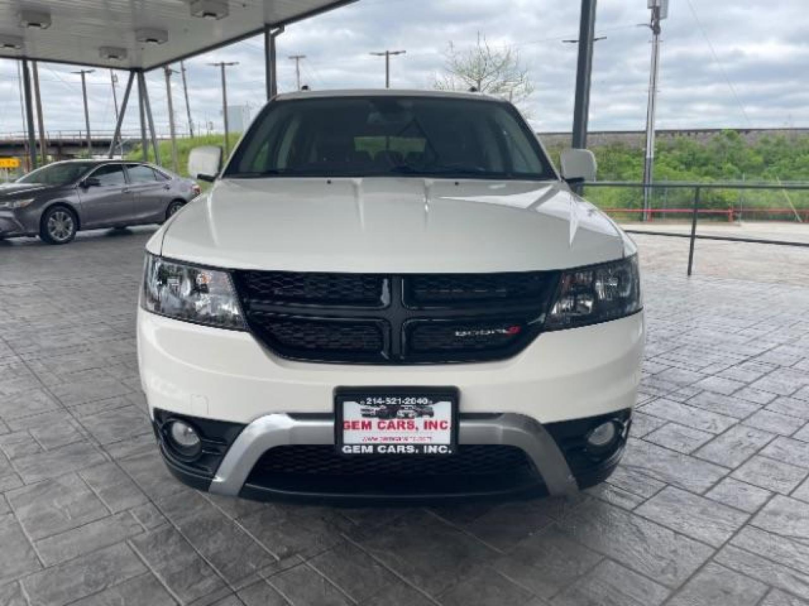 2019 Vice White Dodge Journey Crossroad FWD (3C4PDCGB1KT) with an 2.4L L4 DOHC 16V engine, 4-Speed Automatic transmission, located at 12182 Garland Rd, Dallas, TX, 75218, (214) 521-2040, 0.000000, 0.000000 - Photo #1
