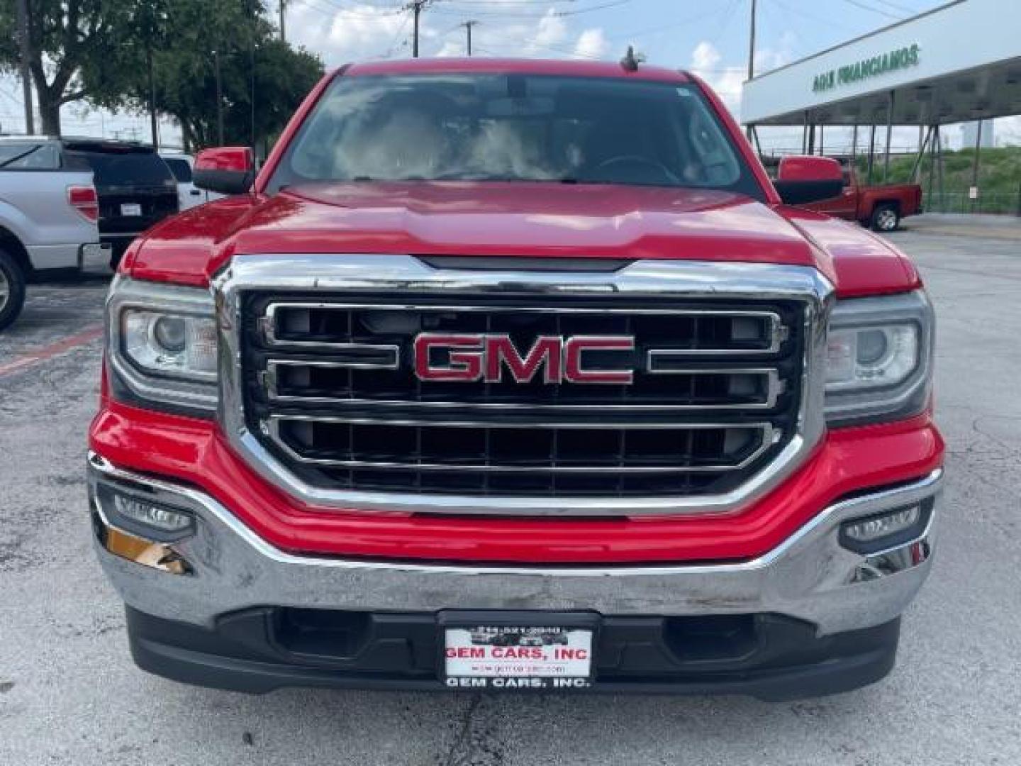 2016 Cardinal Red GMC Sierra 1500 SLE Crew Cab Short Box 2WD (3GTP1MEC2GG) with an 5.3L V8 OHV 16V engine, 6-Speed Automatic transmission, located at 12182 Garland Rd, Dallas, TX, 75218, (214) 521-2040, 0.000000, 0.000000 - Photo#2