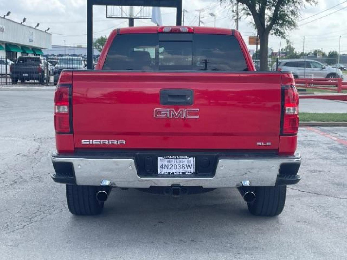 2016 Cardinal Red GMC Sierra 1500 SLE Crew Cab Short Box 2WD (3GTP1MEC2GG) with an 5.3L V8 OHV 16V engine, 6-Speed Automatic transmission, located at 12182 Garland Rd, Dallas, TX, 75218, (214) 521-2040, 0.000000, 0.000000 - Photo#3