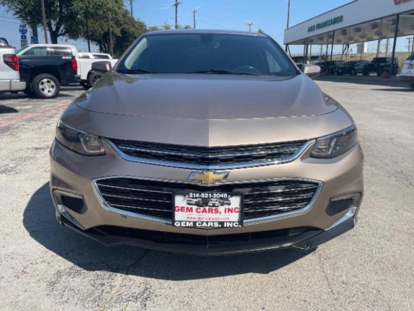 2018 Brown Chevrolet Malibu LT (1G1ZD5ST8JF) with an 1.5L L4 DOHC 16V engine, 6-Speed Automatic transmission, located at 12182 Garland Rd, Dallas, TX, 75218, (214) 521-2040, 0.000000, 0.000000 - Photo#1