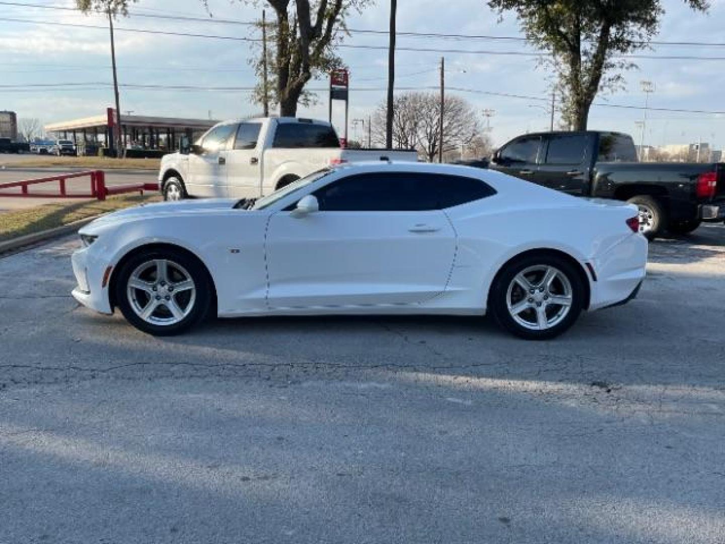 2019 Summit White Chevrolet Camaro 1LT Coupe (1G1FB1RX6K0) with an 2.0L L4 DOHC 16V TUR engine, 6-Speed Manual transmission, located at 12182 Garland Rd, Dallas, TX, 75218, (214) 521-2040, 0.000000, 0.000000 - Photo#1