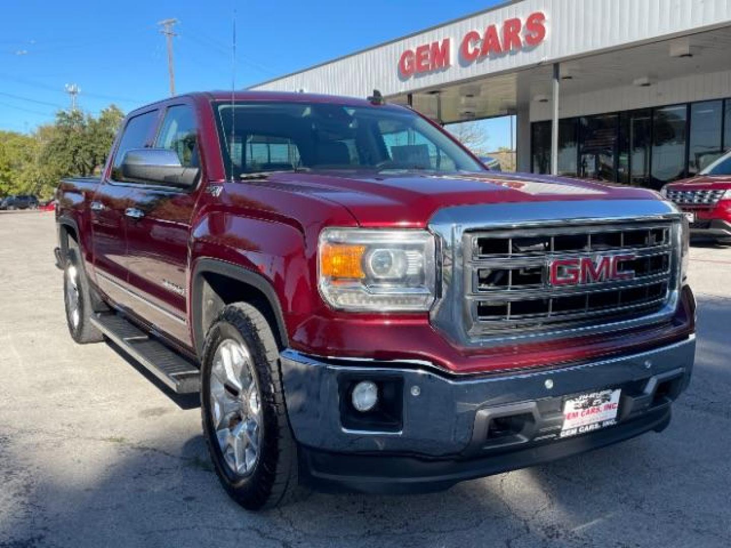 2015 Sonoma Red Metallic GMC Sierra 1500 SLT Crew Cab Short B (3GTU2VEC6FG) with an 5.3L V8 OHV 16V engine, 6-Speed Automatic transmission, located at 12182 Garland Rd, Dallas, TX, 75218, (214) 521-2040, 0.000000, 0.000000 - Photo#0