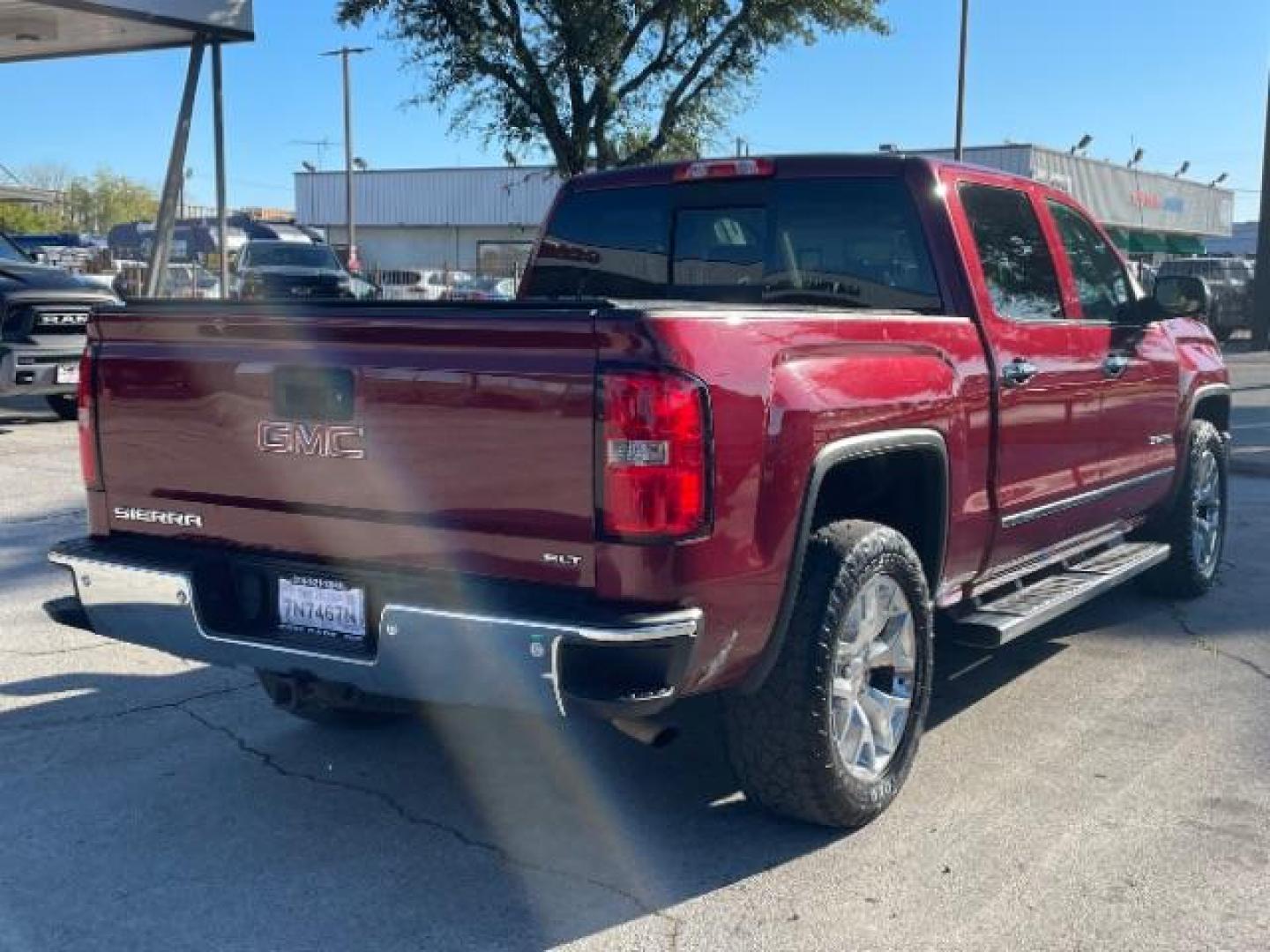 2015 Sonoma Red Metallic GMC Sierra 1500 SLT Crew Cab Short B (3GTU2VEC6FG) with an 5.3L V8 OHV 16V engine, 6-Speed Automatic transmission, located at 12182 Garland Rd, Dallas, TX, 75218, (214) 521-2040, 0.000000, 0.000000 - Photo#9