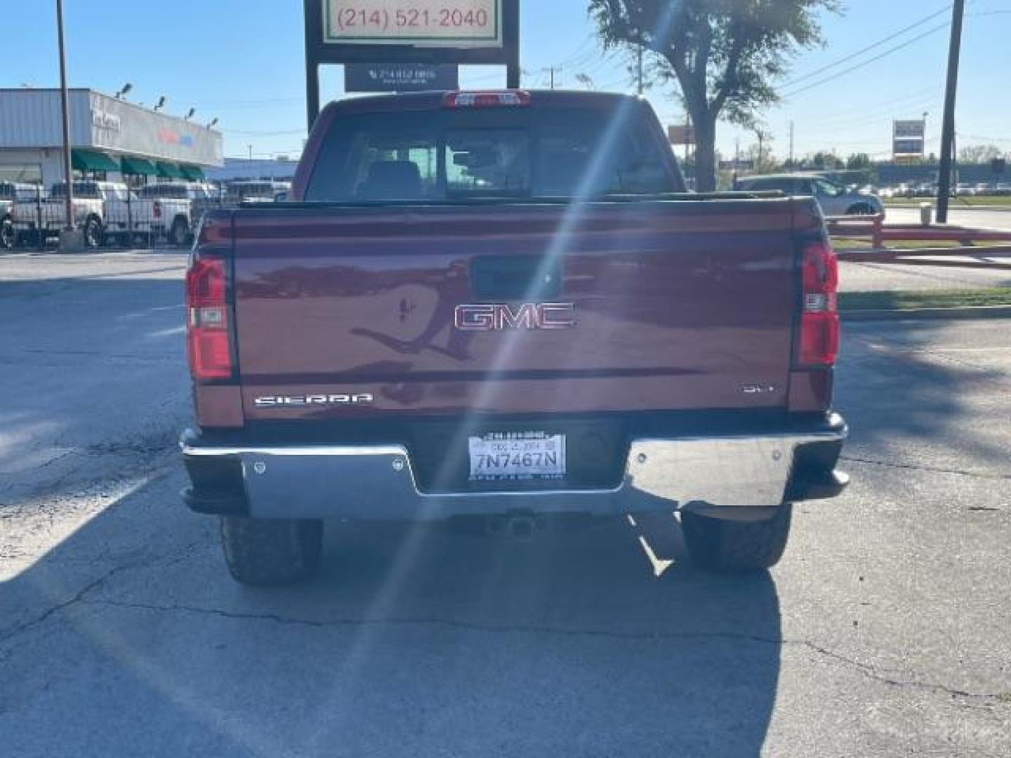 2015 Sonoma Red Metallic GMC Sierra 1500 SLT Crew Cab Short B (3GTU2VEC6FG) with an 5.3L V8 OHV 16V engine, 6-Speed Automatic transmission, located at 12182 Garland Rd, Dallas, TX, 75218, (214) 521-2040, 0.000000, 0.000000 - Photo#5