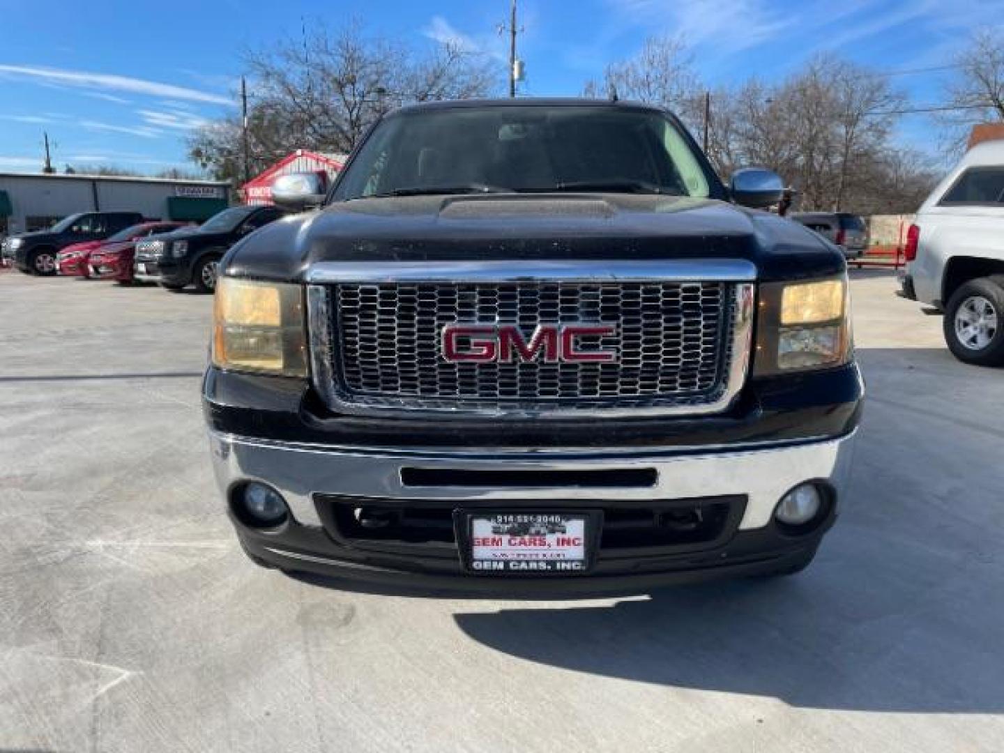 2013 Onyx Black GMC Sierra 1500 SLE Crew Cab 2WD (3GTP1VE07DG) with an 5.3L V8 OHV 16V FFV engine, 6-Speed Automatic transmission, located at 12182 Garland Rd, Dallas, TX, 75218, (214) 521-2040, 0.000000, 0.000000 - Photo#1