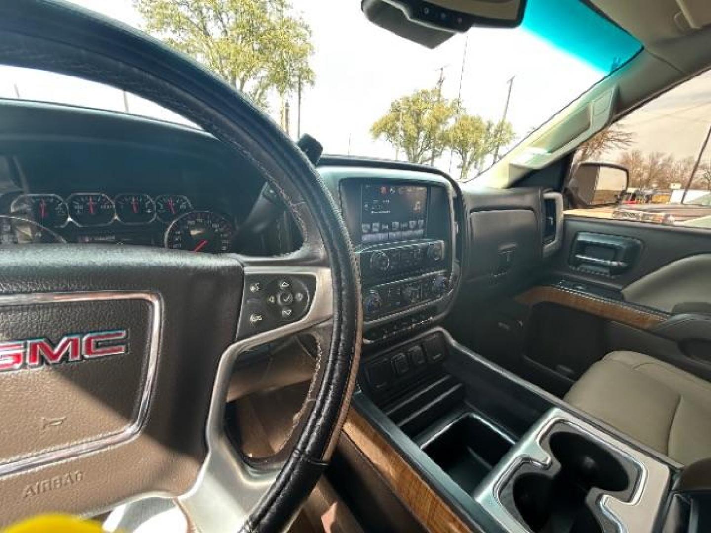 2016 Cardinal Red /Tan Leather Trimmed Seats GMC Sierra 1500 SLT Crew Cab Short B (3GTU2NEC0GG) with an 5.3L V8 OHV 16V engine, 6-Speed Automatic transmission, located at 12182 Garland Rd, Dallas, TX, 75218, (214) 521-2040, 0.000000, 0.000000 - Photo#11