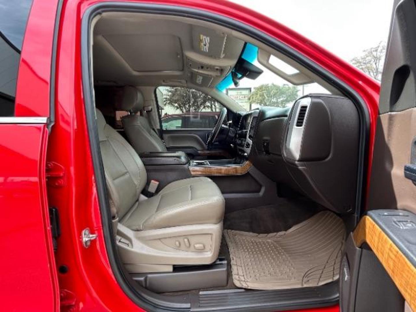 2016 Cardinal Red /Tan Leather Trimmed Seats GMC Sierra 1500 SLT Crew Cab Short B (3GTU2NEC0GG) with an 5.3L V8 OHV 16V engine, 6-Speed Automatic transmission, located at 12182 Garland Rd, Dallas, TX, 75218, (214) 521-2040, 0.000000, 0.000000 - Photo#15