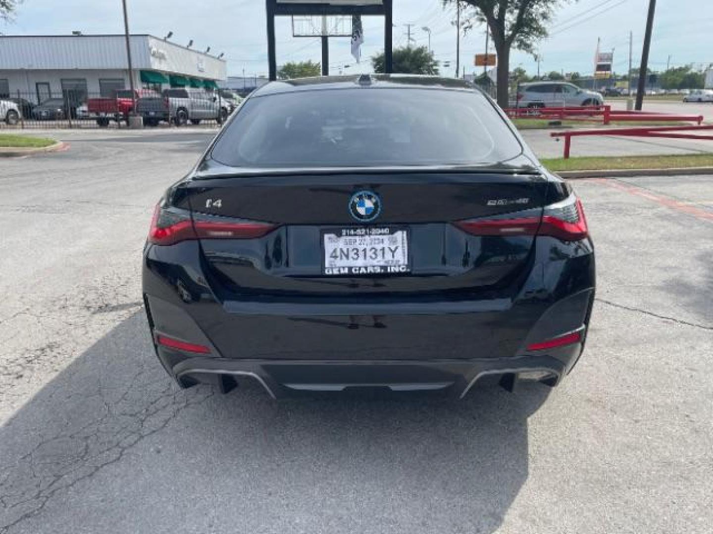 2023 Black Sapphire Metal BMW i4 eDrive40 (WBY73AW06PF) with an ELECTRIC engine, Continuously Variabl transmission, located at 12182 Garland Rd, Dallas, TX, 75218, (214) 521-2040, 0.000000, 0.000000 - Photo#5