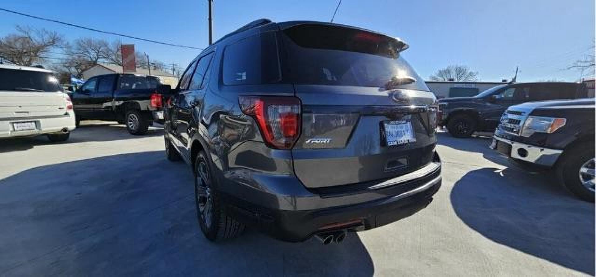 2018 Magnetic Metallic Ford Explorer Sport 4WD (1FM5K8GT1JG) with an 3.5L V6 DOHC 24V engine, 6-Speed Automatic transmission, located at 12182 Garland Rd, Dallas, TX, 75218, (214) 521-2040, 0.000000, 0.000000 - Photo#1