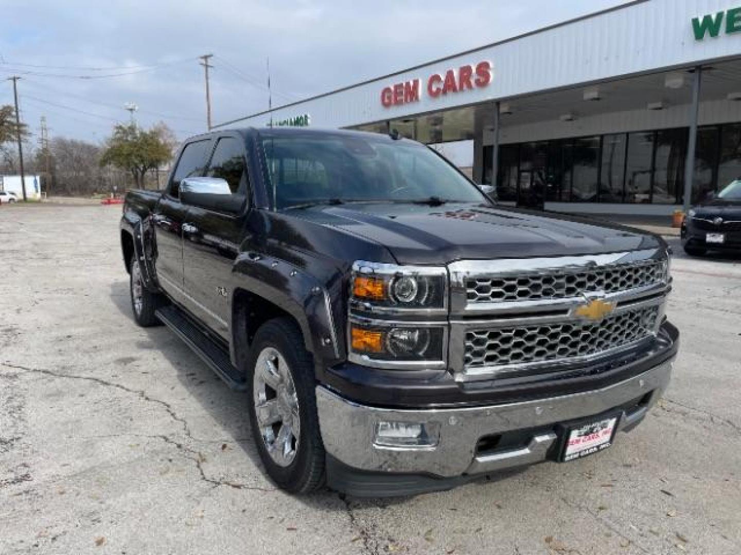 2014 Tungsten Metallic /Jet Black Chevrolet Silverado 1500 1LZ Crew Cab 2WD (3GCPCSEC1EG) with an 5.3L V8 OHV 16V engine, 6-Speed Automatic transmission, located at 12182 Garland Rd, Dallas, TX, 75218, (214) 521-2040, 0.000000, 0.000000 - Photo#0