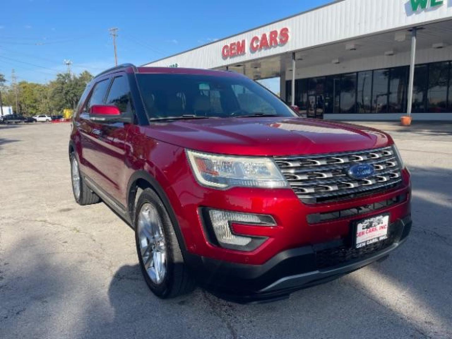 2016 Ruby Red Metallic Ti Ford Explorer Limited FWD (1FM5K7F83GG) with an 3.5L V6 DOHC 24V engine, 6-Speed Automatic transmission, located at 12182 Garland Rd, Dallas, TX, 75218, (214) 521-2040, 0.000000, 0.000000 - Photo#0