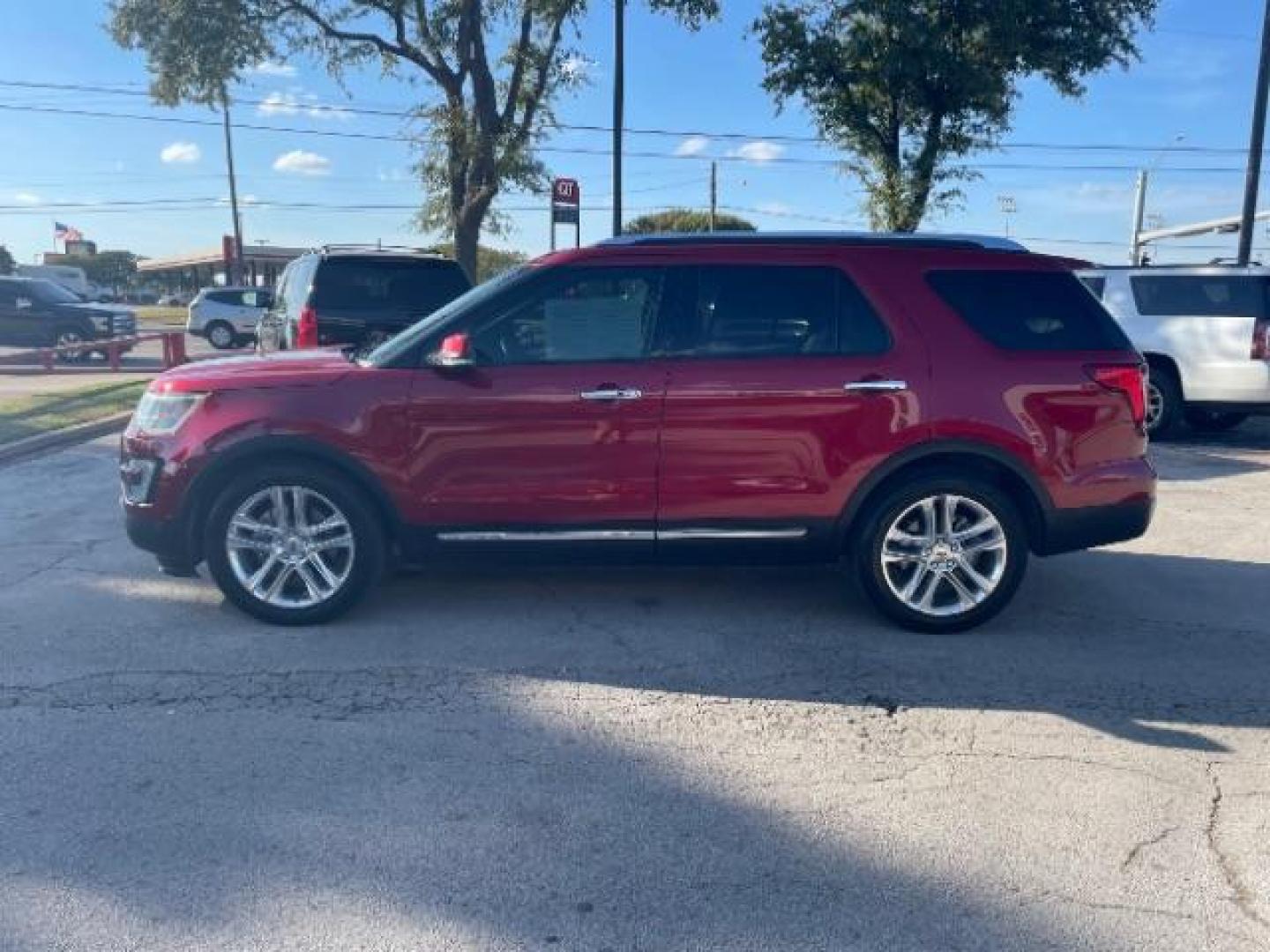 2016 Ruby Red Metallic Ti Ford Explorer Limited FWD (1FM5K7F83GG) with an 3.5L V6 DOHC 24V engine, 6-Speed Automatic transmission, located at 12182 Garland Rd, Dallas, TX, 75218, (214) 521-2040, 0.000000, 0.000000 - Photo#3