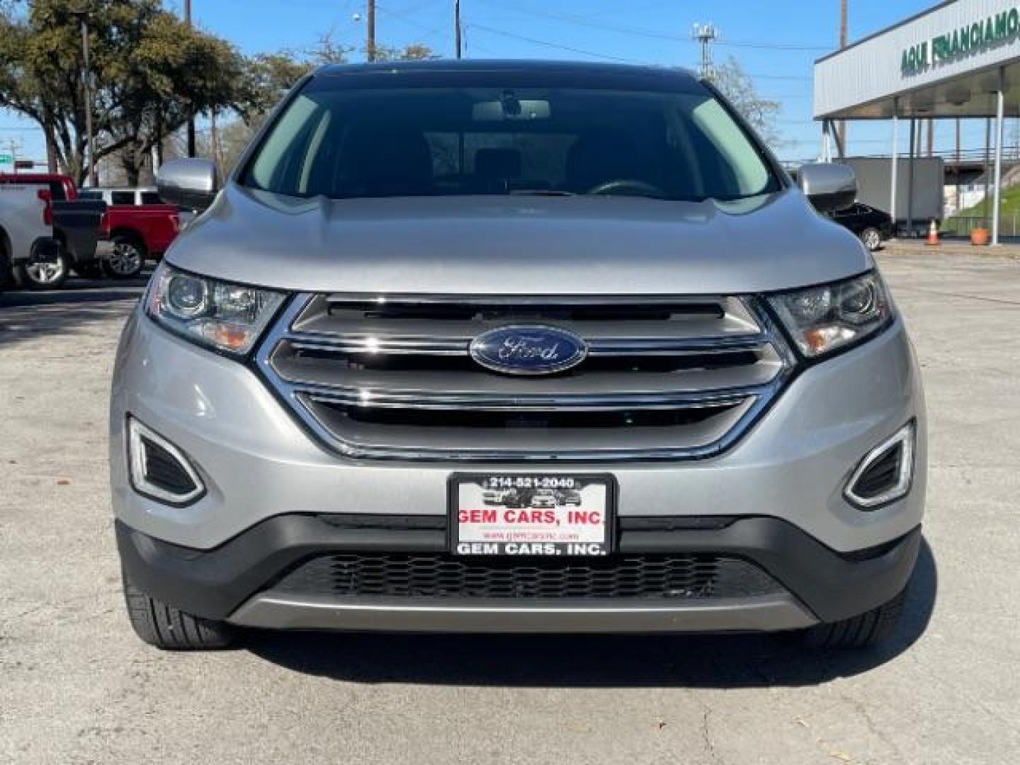 2016 Ingot Silver Metallic Ford Edge Titanium (2FMPK3K84GB) with an 3.5L V6 DOHC 24V engine, 6-Speed Automatic transmission, located at 12182 Garland Rd, Dallas, TX, 75218, (214) 521-2040, 0.000000, 0.000000 - Photo#1