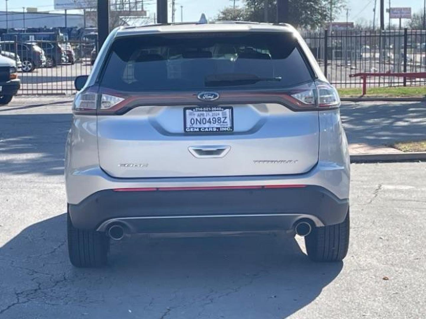 2016 Ingot Silver Metallic Ford Edge Titanium (2FMPK3K84GB) with an 3.5L V6 DOHC 24V engine, 6-Speed Automatic transmission, located at 12182 Garland Rd, Dallas, TX, 75218, (214) 521-2040, 0.000000, 0.000000 - Photo#8