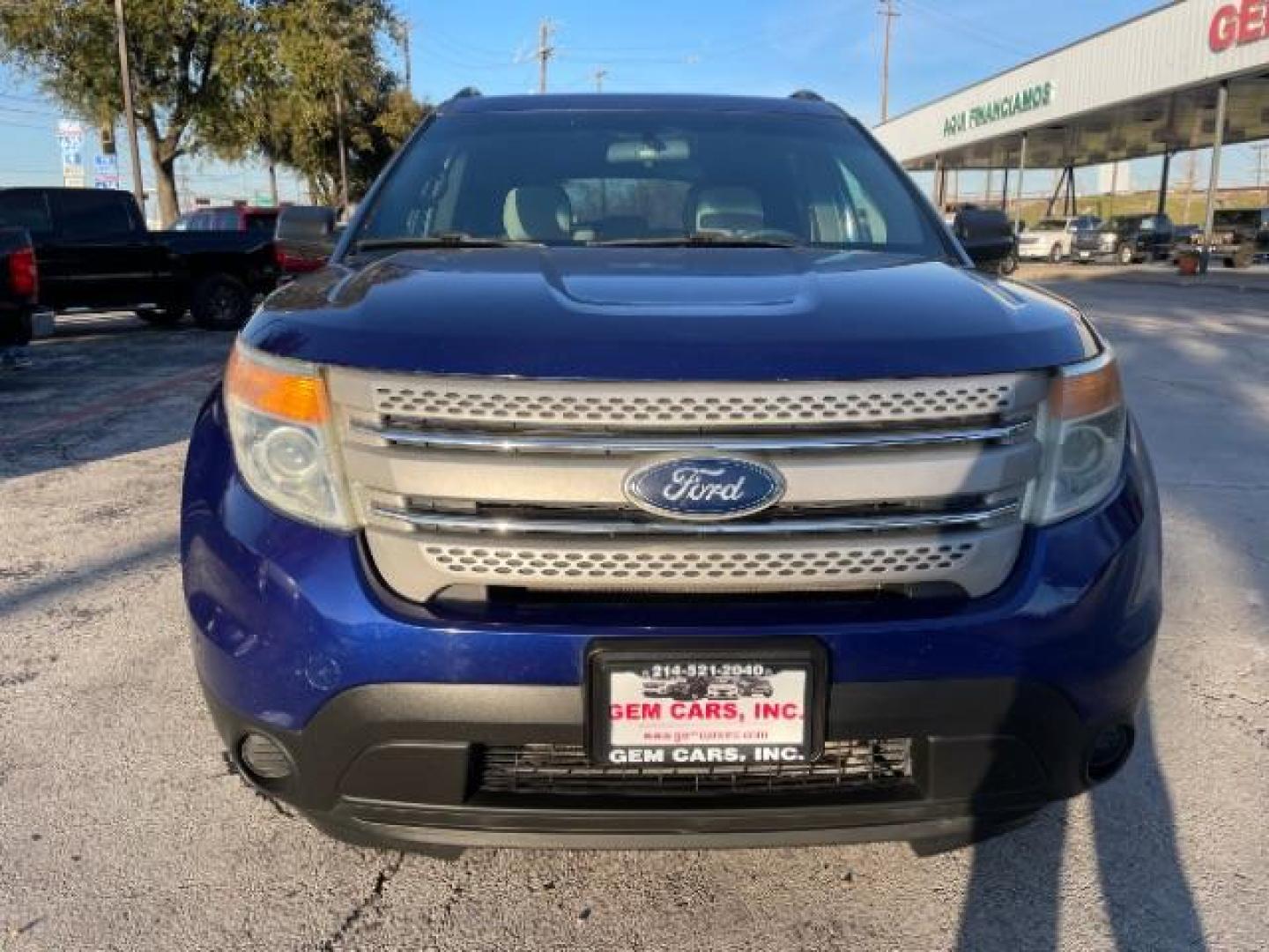 2015 Deep Impact Blue Met Ford Explorer Base 4WD (1FM5K8B82FG) with an 3.5L V6 DOHC 24V engine, 6-Speed Automatic transmission, located at 12182 Garland Rd, Dallas, TX, 75218, (214) 521-2040, 0.000000, 0.000000 - Photo#1