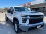 2021 White /Jet Black, cloth Chevrolet Silverado 2500HD LT Crew Cab Short Bo (1GC1YNEY9MF) with an 6.6L V8 OHV 16V DIES engine, 6-Speed Automatic transmission, located at 12182 Garland Rd, Dallas, TX, 75218, (214) 521-2040, 0.000000, 0.000000 - Photo#0