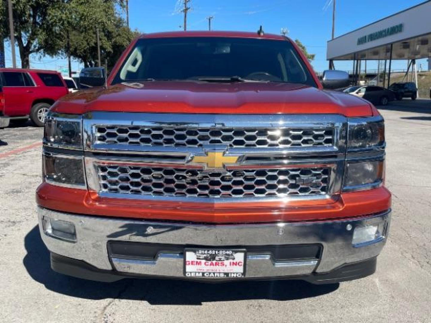 2015 Orange Chevrolet Silverado 1500 LTZ Crew Cab 2WD (3GCPCSEC9FG) with an 5.3L V8 OHV 16V engine, 6-Speed Automatic transmission, located at 12182 Garland Rd, Dallas, TX, 75218, (214) 521-2040, 0.000000, 0.000000 - Photo#3