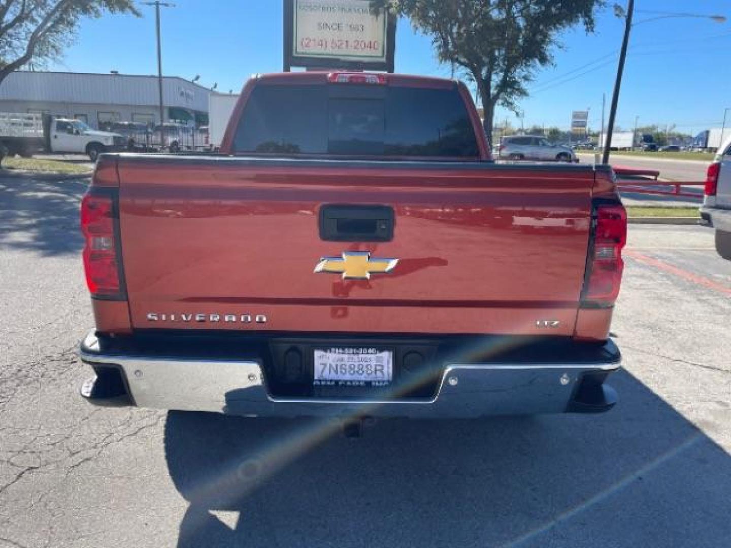 2015 Orange Chevrolet Silverado 1500 LTZ Crew Cab 2WD (3GCPCSEC9FG) with an 5.3L V8 OHV 16V engine, 6-Speed Automatic transmission, located at 12182 Garland Rd, Dallas, TX, 75218, (214) 521-2040, 0.000000, 0.000000 - Photo#5