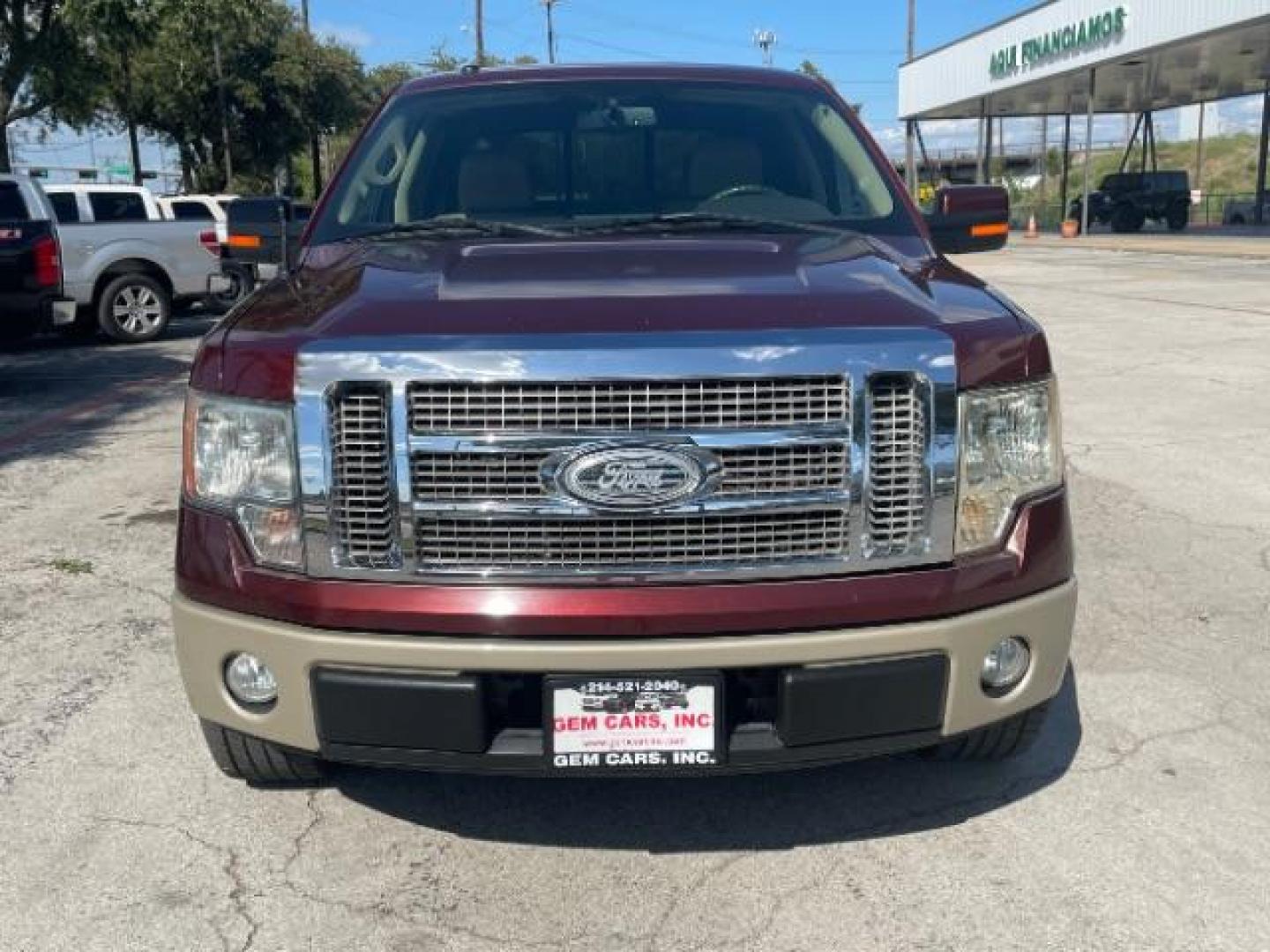 2009 Royal Red Metallic Ford F-150 Lariat SuperCrew 5.5-ft. Bed 2WD (1FTPW12V09F) with an 5.4L V8 SOHC 24V FFV engine, located at 12182 Garland Rd, Dallas, TX, 75218, (214) 521-2040, 0.000000, 0.000000 - Photo#3