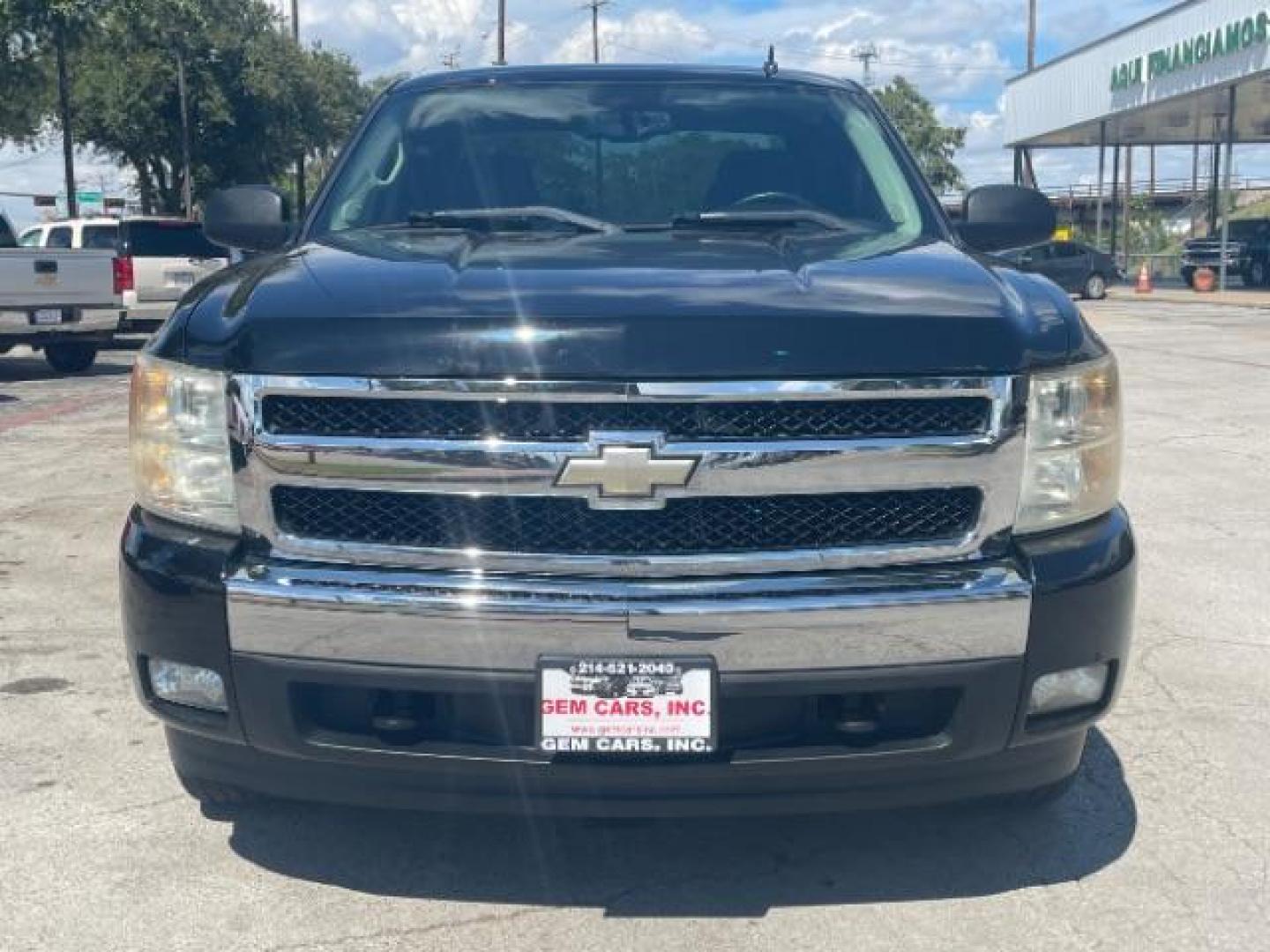 2007 Black Chevrolet Silverado 1500 LT1 Ext. Cab Short Box 2WD (2GCEC190371) with an 5.3L V8 OHV 16V FFV engine, 4-Speed Automatic transmission, located at 12182 Garland Rd, Dallas, TX, 75218, (214) 521-2040, 0.000000, 0.000000 - Photo#3