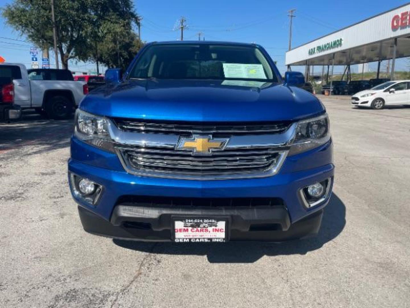 2018 Kinetic Blue Metallic Chevrolet Colorado LT Crew Cab 2WD Long Box (1GCGSCEN7J1) with an 3.6L V6 DOHC 24V GAS engine, 6-Speed Automatic transmission, located at 12182 Garland Rd, Dallas, TX, 75218, (214) 521-2040, 0.000000, 0.000000 - Photo#1