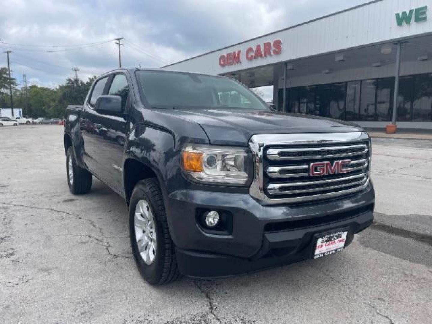 2017 GRAY GMC Canyon SLE Crew Cab 2WD (1GTG5CEN8H1) with an 3.6L V6 DOHC 24V engine, 6-Speed Automatic transmission, located at 12182 Garland Rd, Dallas, TX, 75218, (214) 521-2040, 0.000000, 0.000000 - Photo#0