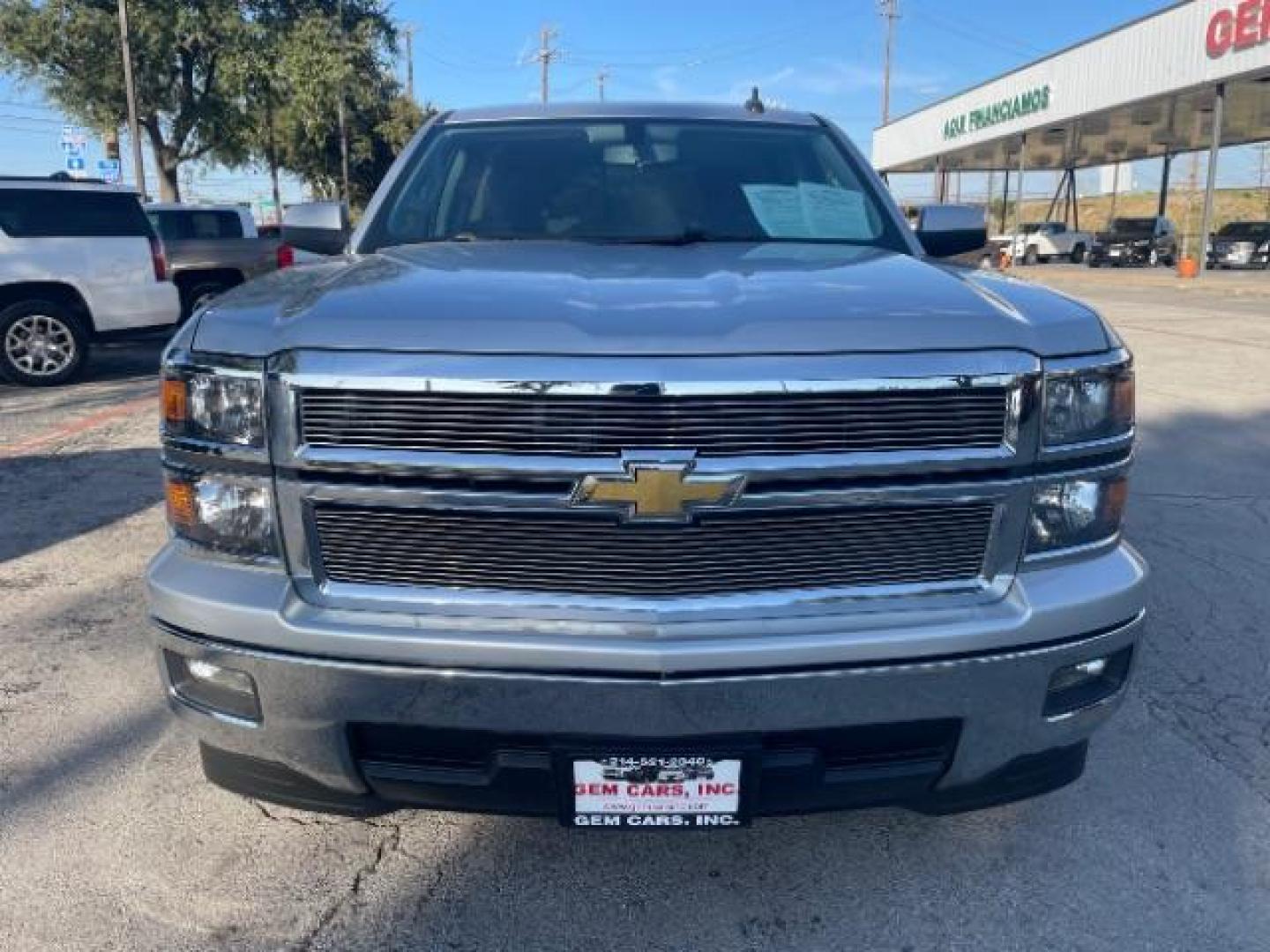 2015 Silver Ice Metallic Chevrolet Silverado 1500 LT Crew Cab 2WD (3GCPCREC1FG) with an 5.3L V8 OHV 16V engine, 6-Speed Automatic transmission, located at 12182 Garland Rd, Dallas, TX, 75218, (214) 521-2040, 0.000000, 0.000000 - Photo#3