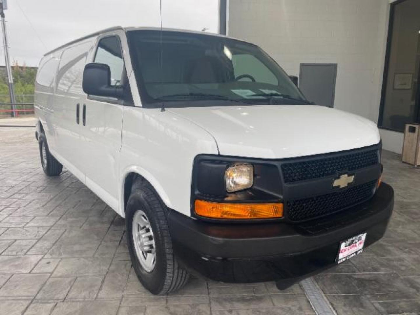 2014 Summit White /Medium Pewter Chevrolet Express 3500 Cargo Extended (1GCZGUCG5E1) with an 6.0L V8 OHV 16V FFV engine, 6-Speed Automatic transmission, located at 12182 Garland Rd, Dallas, TX, 75218, (214) 521-2040, 0.000000, 0.000000 - Photo#0