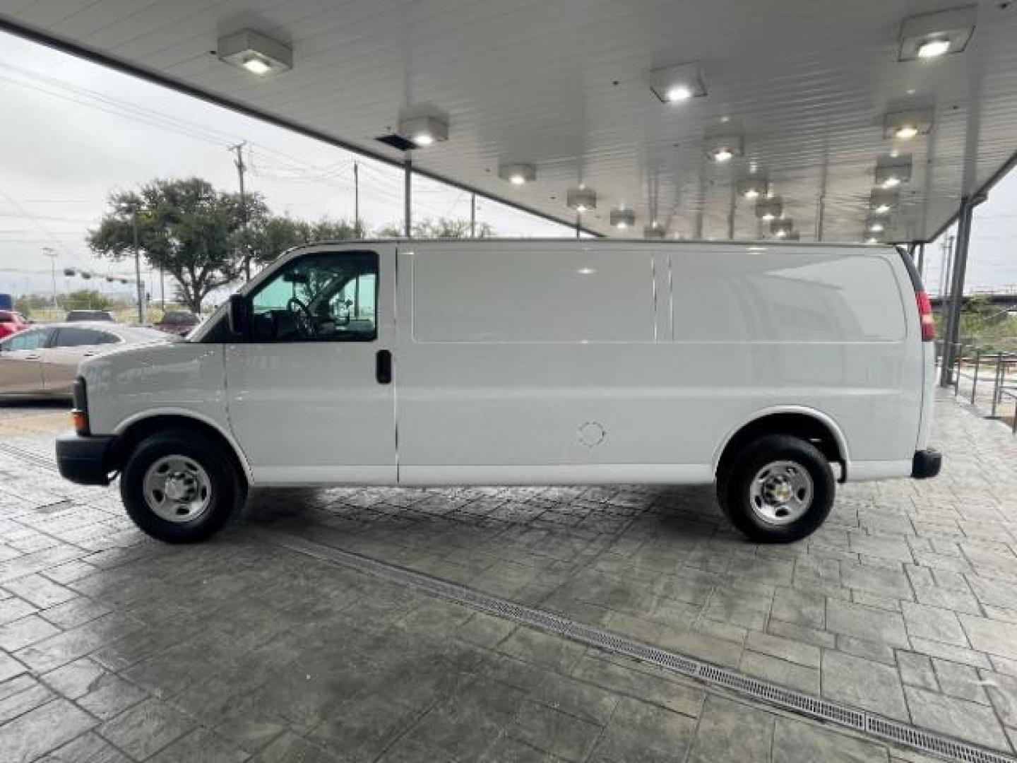 2014 Summit White /Medium Pewter Chevrolet Express 3500 Cargo Extended (1GCZGUCG5E1) with an 6.0L V8 OHV 16V FFV engine, 6-Speed Automatic transmission, located at 12182 Garland Rd, Dallas, TX, 75218, (214) 521-2040, 0.000000, 0.000000 - Photo#1