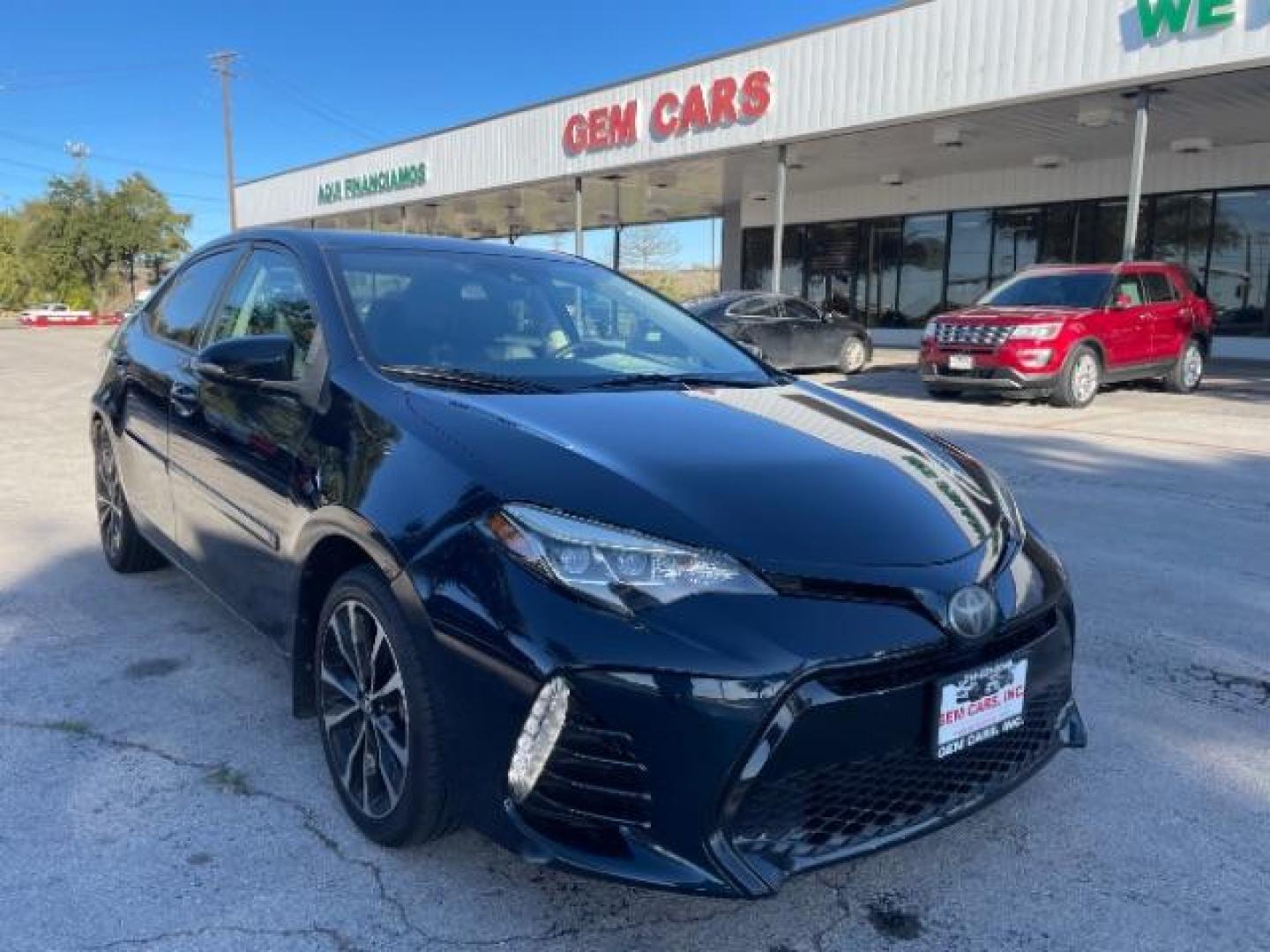 2017 Blue Crush Metallic Toyota Corolla XSE CVT (5YFBURHE0HP) with an 1.8L L4 DOHC 16V engine, Continuously Variable Transmission transmission, located at 12182 Garland Rd, Dallas, TX, 75218, (214) 521-2040, 0.000000, 0.000000 - Photo#0