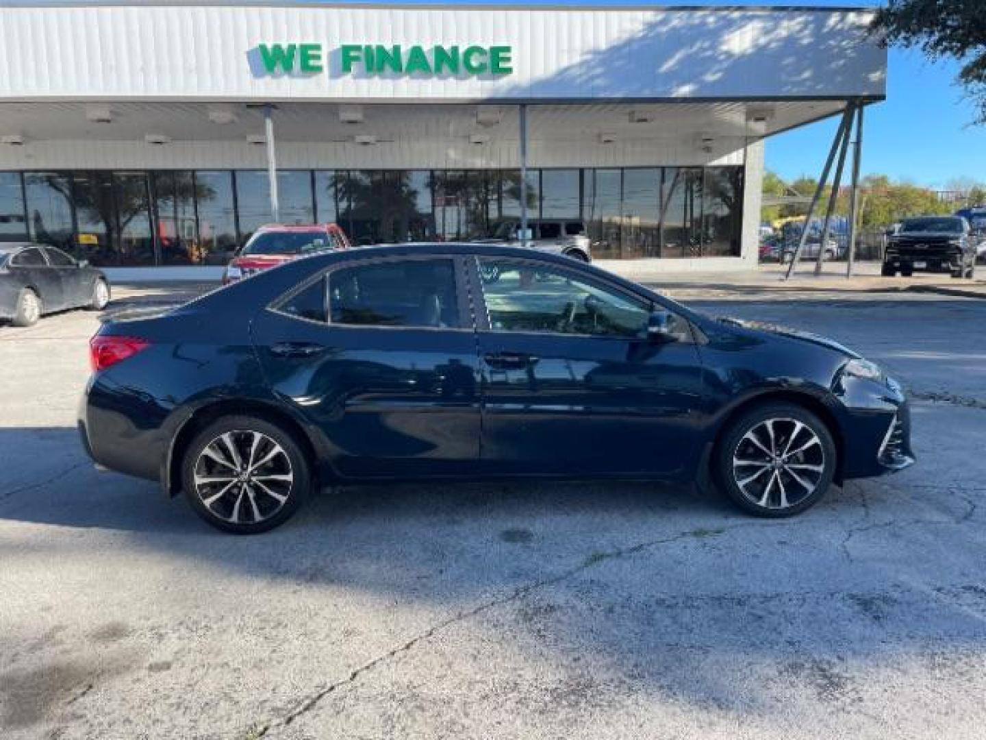 2017 Blue Crush Metallic Toyota Corolla XSE CVT (5YFBURHE0HP) with an 1.8L L4 DOHC 16V engine, Continuously Variable Transmission transmission, located at 12182 Garland Rd, Dallas, TX, 75218, (214) 521-2040, 0.000000, 0.000000 - Photo#9