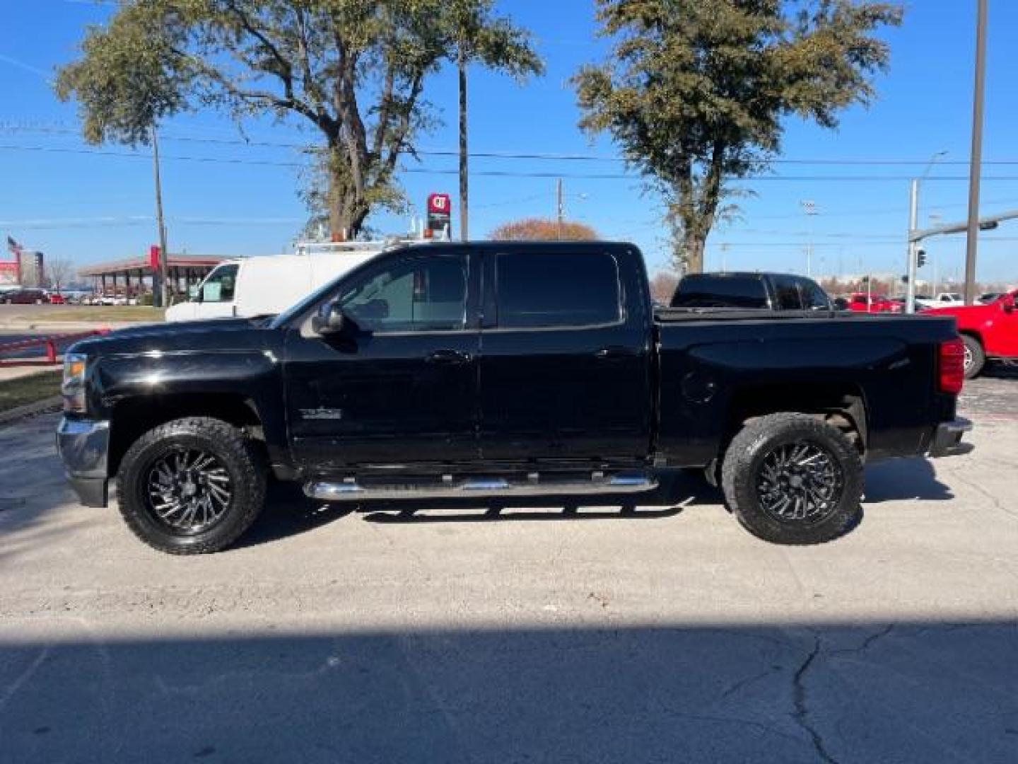 2018 Black /Dark Ash Seats w/Jet Chevrolet Silverado 1500 LT Crew Cab 2WD (3GCPCREC3JG) with an 5.3L V8 OHV 16V engine, 6-Speed Automatic transmission, located at 12182 Garland Rd, Dallas, TX, 75218, (214) 521-2040, 0.000000, 0.000000 - Photo#1