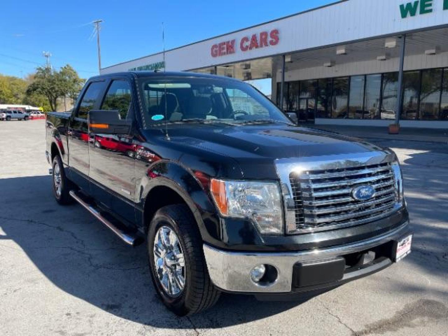 2012 Tuxedo Black Metallic Ford F-150 XLT SuperCrew 5.5-ft. Bed 2WD (1FTFW1CTXCF) with an 3.5L V6 TURBO engine, 6-Speed Automatic transmission, located at 12182 Garland Rd, Dallas, TX, 75218, (214) 521-2040, 0.000000, 0.000000 - Photo#0