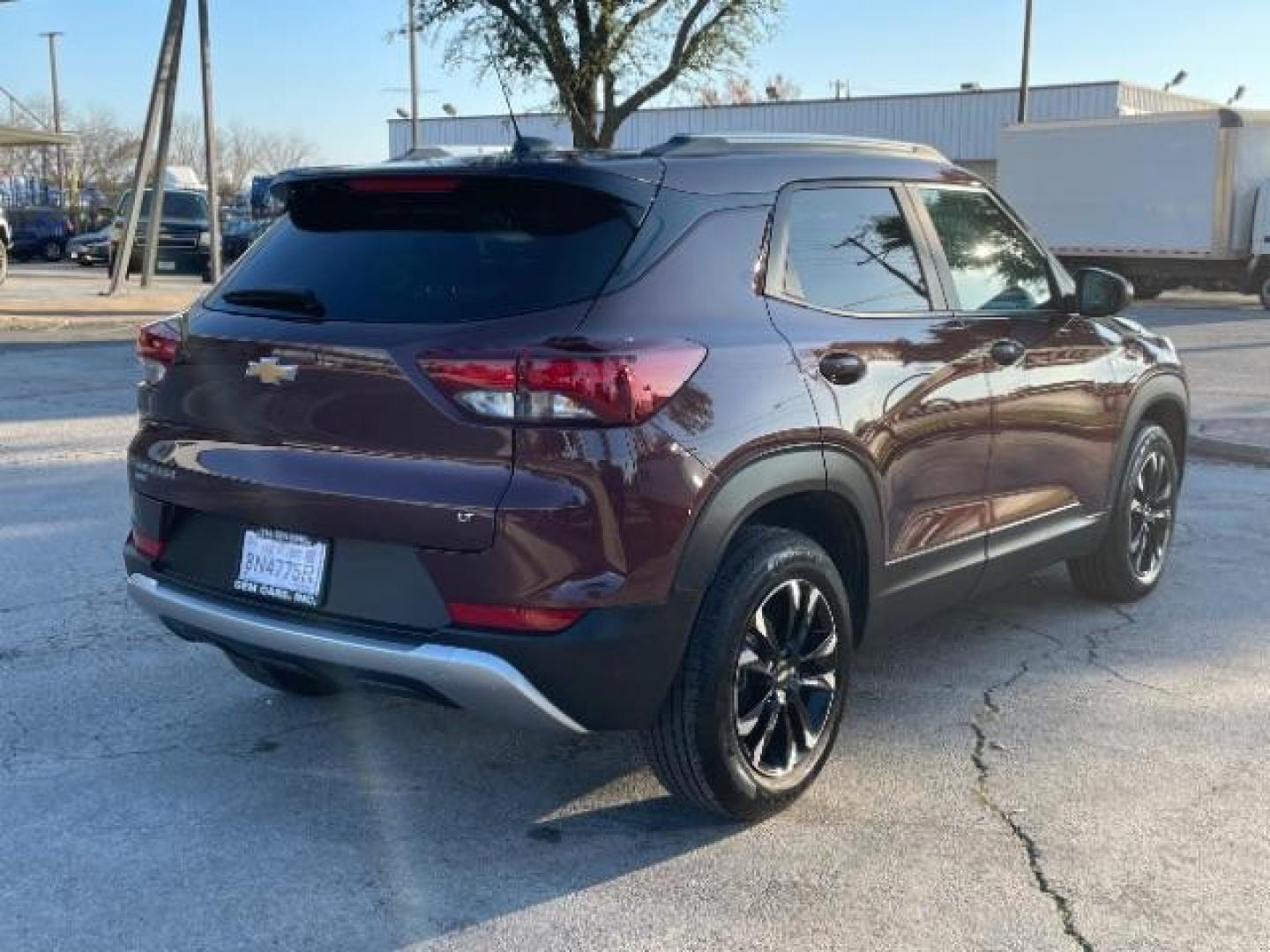 2023 Mahogany Red Metallic /Jet Black Chevrolet Trailblazer LT AWD (KL79MRSLXPB) with an 1.3L L3 DOHC 12V engine, 9-Speed Automatic transmission, located at 12182 Garland Rd, Dallas, TX, 75218, (214) 521-2040, 0.000000, 0.000000 - Photo#4