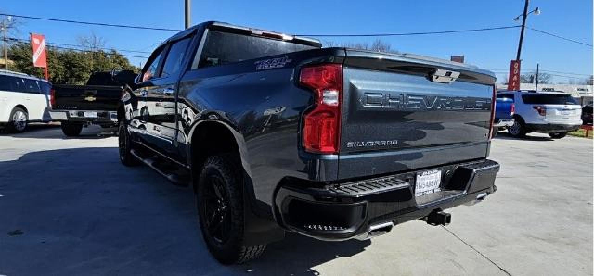 2020 Northsky Blue Metallic Chevrolet Silverado 1500 LT Trail Boss Crew Cab 4WD (1GCPYFED2LZ) with an 5.3L V8 OHV 16V engine, 6-Speed Automatic transmission, located at 12182 Garland Rd, Dallas, TX, 75218, (214) 521-2040, 0.000000, 0.000000 - Photo#4